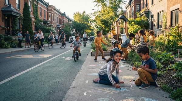 Editorial illustration for A Practical Guide to Building Child-Friendly Neighborhoods